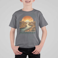 Missouri Outdoors Adventure T Shirt For Kid The Show Me State Souvenir