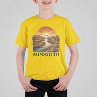 Missouri Outdoors Adventure T Shirt For Kid The Show Me State Souvenir
