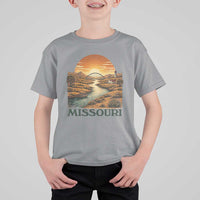 Missouri Outdoors Adventure T Shirt For Kid The Show Me State Souvenir