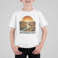 Missouri Outdoors Adventure T Shirt For Kid The Show Me State Souvenir