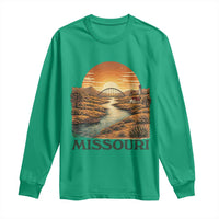 Missouri Outdoors Adventure Long Sleeve Shirt The Show Me State Souvenir