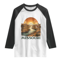 Missouri Outdoors Adventure Raglan Shirt The Show Me State Souvenir