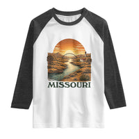 Missouri Outdoors Adventure Raglan Shirt The Show Me State Souvenir