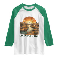 Missouri Outdoors Adventure Raglan Shirt The Show Me State Souvenir