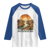 Missouri Outdoors Adventure Raglan Shirt The Show Me State Souvenir