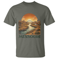 Missouri Outdoors Adventure T Shirt The Show Me State Souvenir