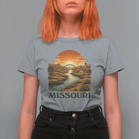 Missouri Outdoors Adventure T Shirt For Women The Show Me State Souvenir