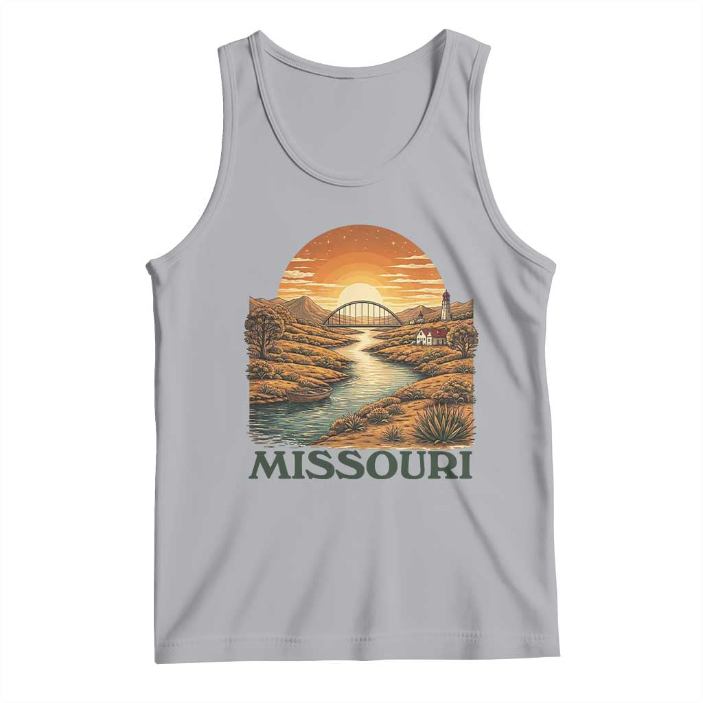 Missouri Outdoors Adventure Tank Top The Show Me State Souvenir