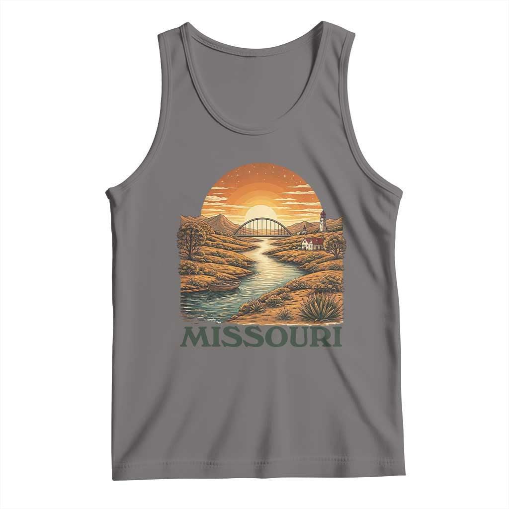 Missouri Outdoors Adventure Tank Top The Show Me State Souvenir