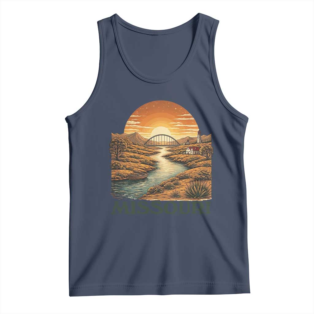 Missouri Outdoors Adventure Tank Top The Show Me State Souvenir