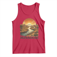 Missouri Outdoors Adventure Tank Top The Show Me State Souvenir