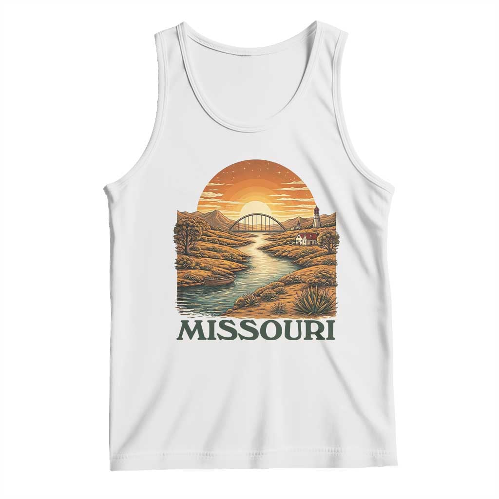 Missouri Outdoors Adventure Tank Top The Show Me State Souvenir