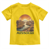 Missouri Outdoors Adventure Toddler T Shirt The Show Me State Souvenir