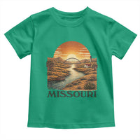 Missouri Outdoors Adventure Toddler T Shirt The Show Me State Souvenir
