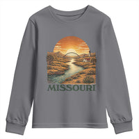 Missouri Outdoors Adventure Youth Sweatshirt The Show Me State Souvenir