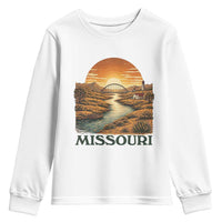 Missouri Outdoors Adventure Youth Sweatshirt The Show Me State Souvenir