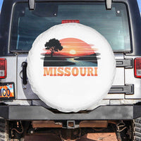 Vintage Missouri Outdoors Spare Tire Cover Midwest Nature Landscape