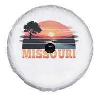 Vintage Missouri Outdoors Spare Tire Cover Midwest Nature Landscape