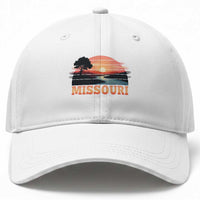 Vintage Missouri Outdoors Baseball Cap Midwest Nature Landscape