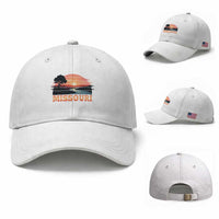Vintage Missouri Outdoors Baseball Cap Midwest Nature Landscape