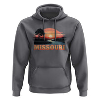 Vintage Missouri Outdoors Hoodie Midwest Nature Landscape