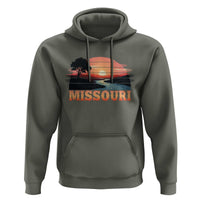 Vintage Missouri Outdoors Hoodie Midwest Nature Landscape