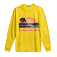 Vintage Missouri Outdoors Long Sleeve Shirt Midwest Nature Landscape
