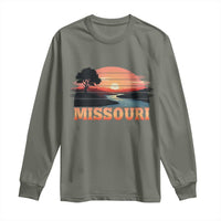 Vintage Missouri Outdoors Long Sleeve Shirt Midwest Nature Landscape