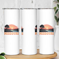 Vintage Missouri Outdoors Skinny Tumbler Midwest Nature Landscape