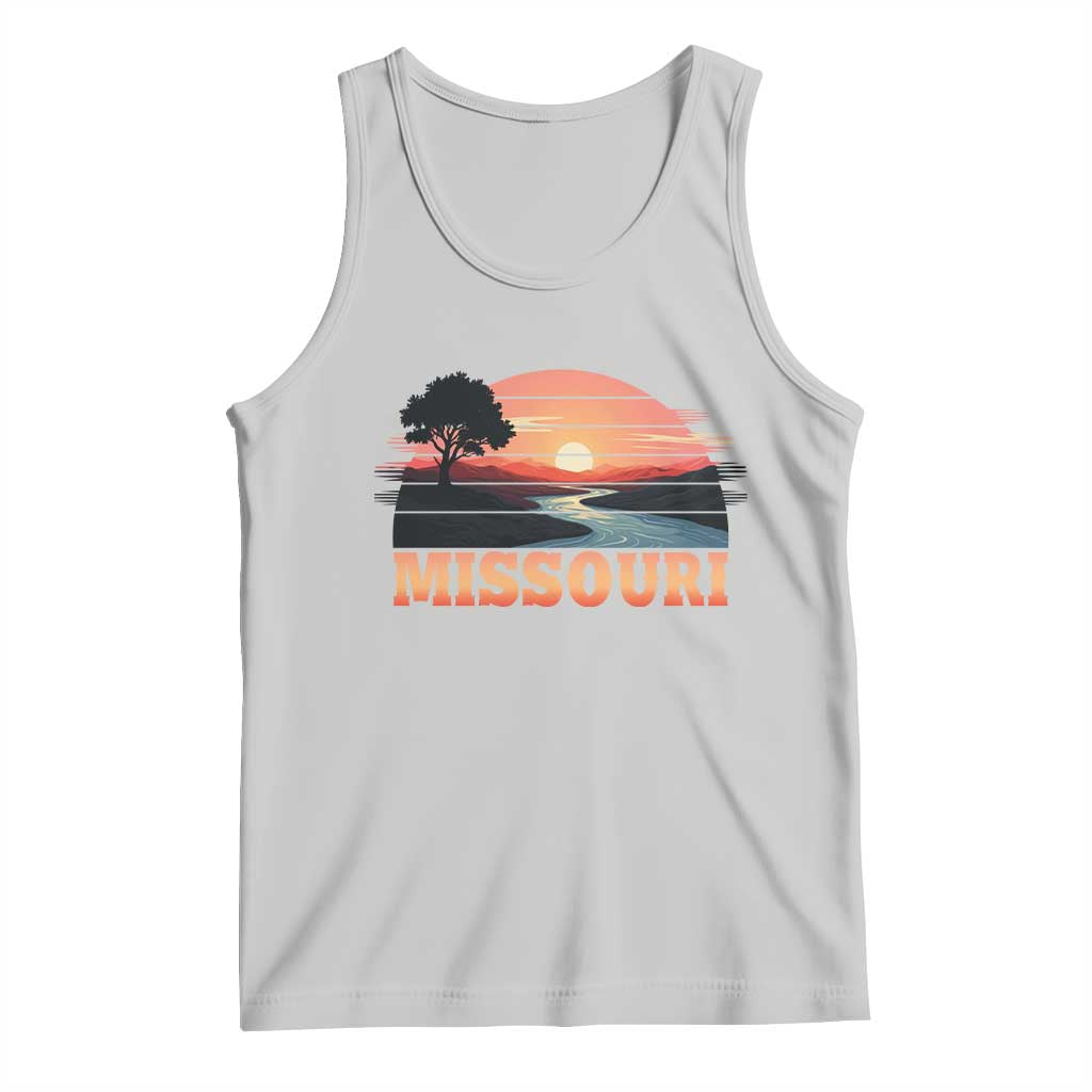 Vintage Missouri Outdoors Tank Top Midwest Nature Landscape