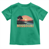 Vintage Missouri Outdoors Toddler T Shirt Midwest Nature Landscape