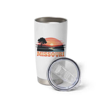 Vintage Missouri Outdoors Tumbler Cup Midwest Nature Landscape