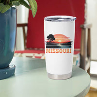 Vintage Missouri Outdoors Tumbler Cup Midwest Nature Landscape