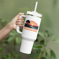 Vintage Missouri Outdoors Tumbler With Handle Midwest Nature Landscape