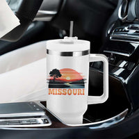 Vintage Missouri Outdoors Tumbler With Handle Midwest Nature Landscape