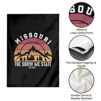 Vintage Missouri Travel Garden Flag The Show Me State Pride