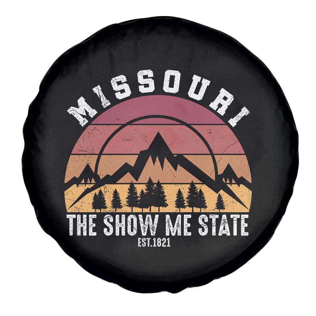 Vintage Missouri Travel Spare Tire Cover The Show Me State Pride