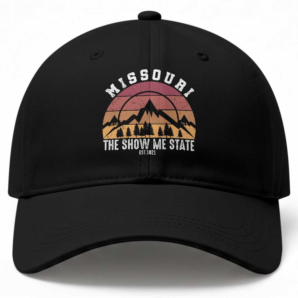 Vintage Missouri Travel Baseball Cap The Show Me State Pride