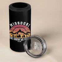 Vintage Missouri Travel 4 in 1 Can Cooler Tumbler The Show Me State Pride
