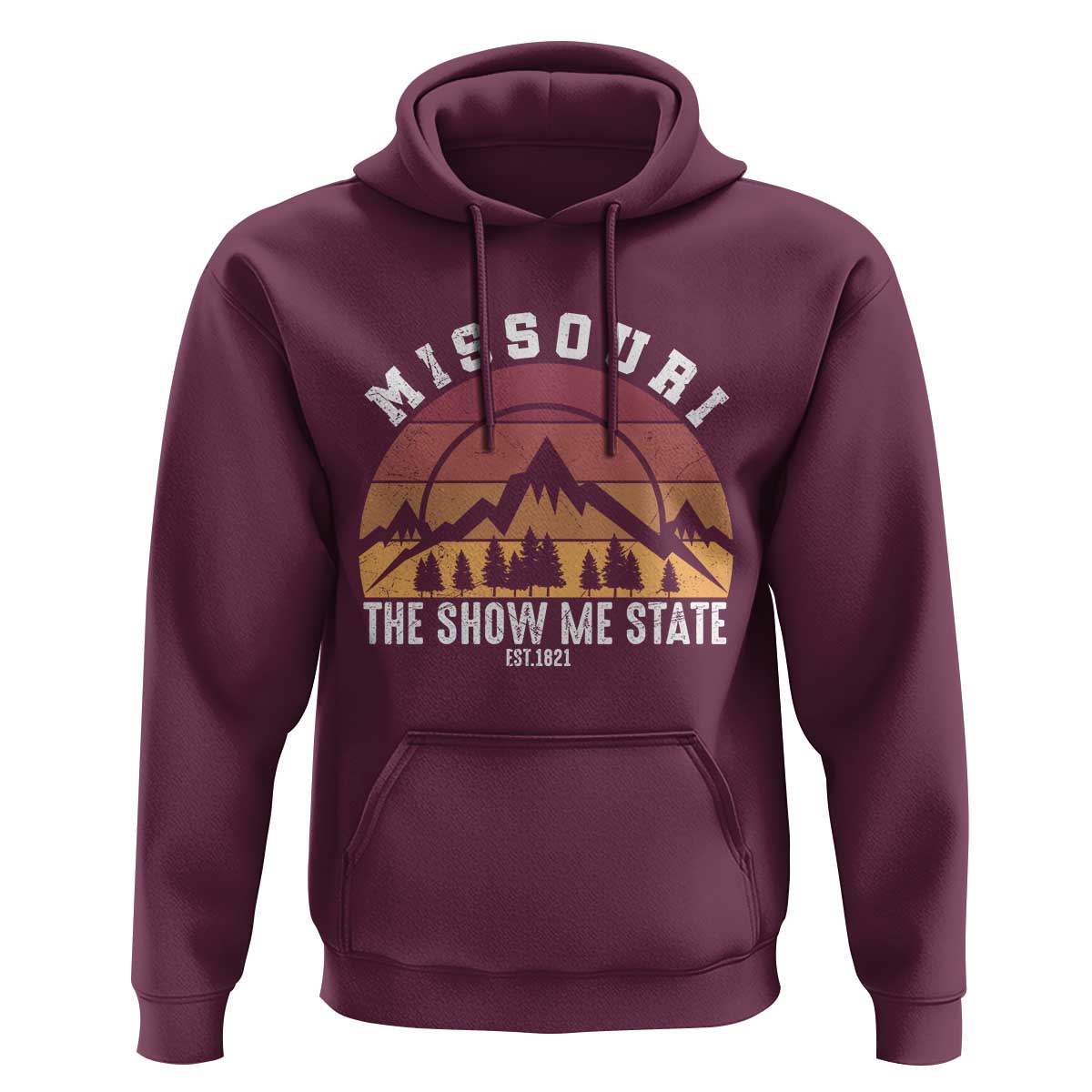 Vintage Missouri Travel Hoodie The Show Me State Pride