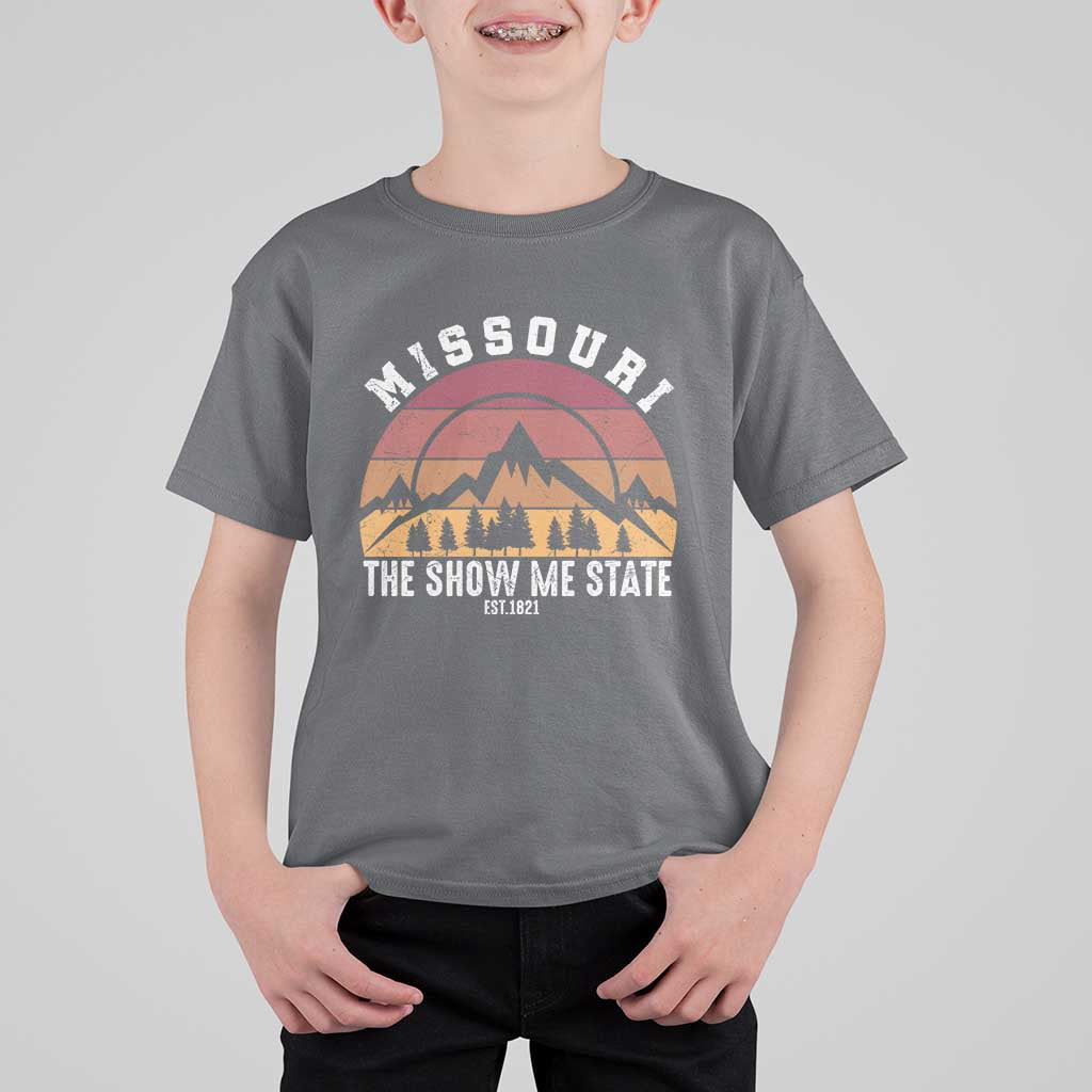 Vintage Missouri Travel T Shirt For Kid The Show Me State Pride