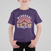 Vintage Missouri Travel T Shirt For Kid The Show Me State Pride