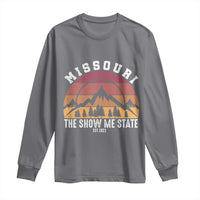 Vintage Missouri Travel Long Sleeve Shirt The Show Me State Pride