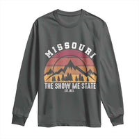 Vintage Missouri Travel Long Sleeve Shirt The Show Me State Pride