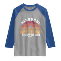 Vintage Missouri Travel Raglan Shirt The Show Me State Pride