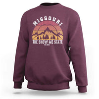 Vintage Missouri Travel Sweatshirt The Show Me State Pride