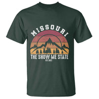 Vintage Missouri Travel T Shirt The Show Me State Pride