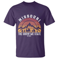 Vintage Missouri Travel T Shirt The Show Me State Pride
