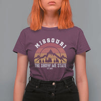 Vintage Missouri Travel T Shirt For Women The Show Me State Pride