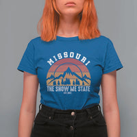 Vintage Missouri Travel T Shirt For Women The Show Me State Pride